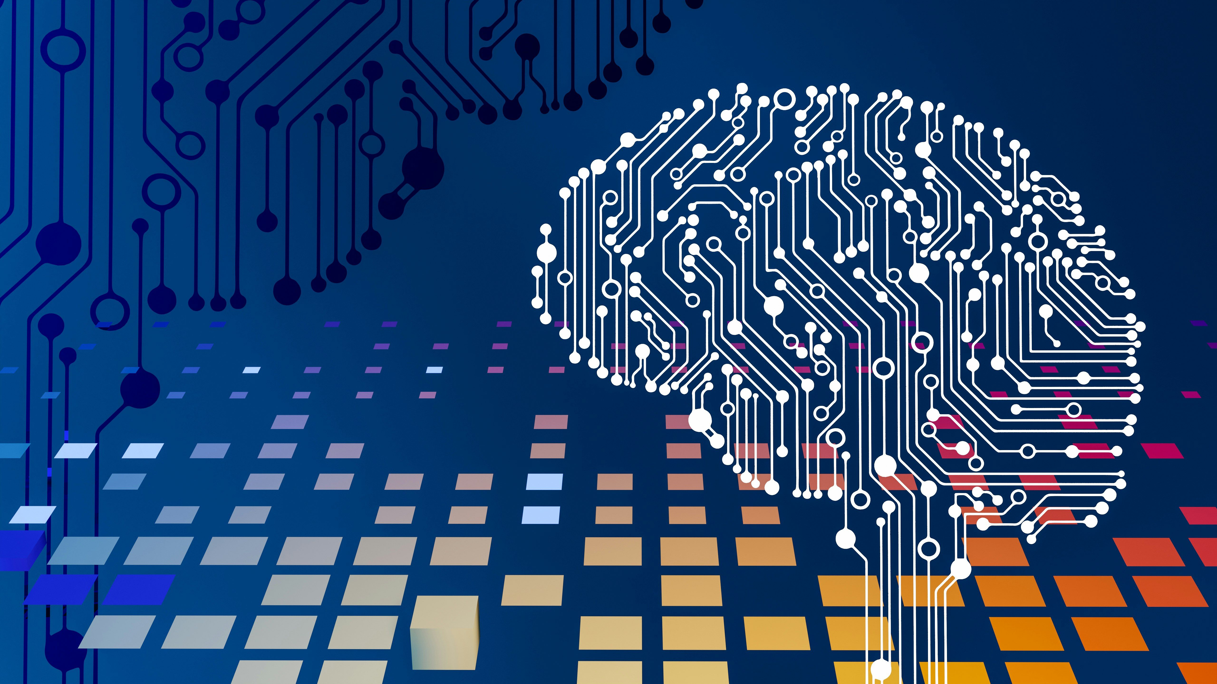 AI-powered application interface showing intelligent features and machine learning capabilities